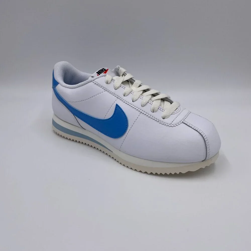 Nike Cortez White / Blue Womens Shoes - Picture 7 of 8